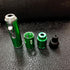 Butane Torch Lighter, Fengfang Metal All-in-One Tube Built-in Detachable Refillable Butane Torch Handheld Lighter (1 Pack Green)...