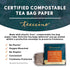 Teeccino Dandelion Caramel Nut Tea, 25 Tea Bags - Caffeine Free, Roasted Herbal Tea with Prebiotics, 3x More Herbs than Regular Tea Bags, Gluten F...