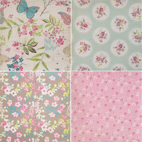 levylisa 8x8 Cardstock Paper Pad Designer Paper Pad Floral Scrapbook Paper Decorative craft Paper (40 sheets? (005)...