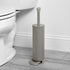Zenna Home Nickel Smart Accessories NeverRust Rustproof Easy Clean Toilet Bowl Brush Holder (EBH1ALBNL)...