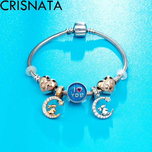 Animal Pets Charms, 925 Sterling Silver Sea Life, Elephant, Bunny, Panda Bear, Turtle Beads, fits European Bracelet Necklace, Gifts for Mom/Friend...