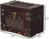 Rustic Studded Index/Recipe Card Box with Antiqued Latch (Large)...