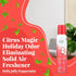 Citrus Magic Holiday Odor Eliminating Air Freshener Spray, Holly Jolly Peppermint, 3-Ounce, Pack of 3...