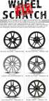Gloss Black Rim Touch Up Paint Kit, Car Wheel Scratch Repair Kit, Wheel Touch Up Paint Pen, curb rim repair kit, curb rash repair Kit, Universal R...