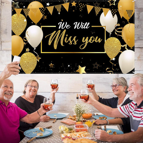 Patelai Happy Retirement Wine Glasses 17 oz, Retirement Gift for Women Men Stemless Wine Glasses Retired Crystal Cup Retired Gifts Black and Gold ...