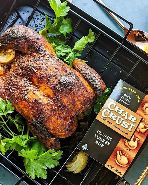 Char Crust Dry Rub Seasoning Classic Turkey Rub, 4 oz (Pack of 1)...