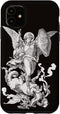 iPhone 11 Archangel Saint Michael Fighting the Dragon Catholic Case...