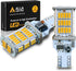Alla Lighting T15 Base 912 921 LED Bulbs, Amber Yellow Turn Signal, Trunk Cargo, Marker Lights 921Y W16W 922 906 912K 12V Upgrade for Cars, Trucks...