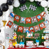 WERNNSAI Racing Car Party Decorations - 10PCS Funny Car Birthday Decoration Signs for Boys Kids Racing Car Theme Party Supplies Racing Cars Route ...