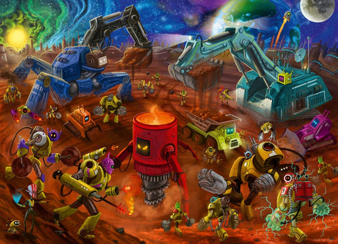 Ravensburger Space Construction 60 Piece Jigsaw Puzzle for Kids - 05167 - Every Piece is Unique, Pieces Fit Together Perfectly...