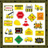 Construction Bulletin Board Set with Bulletin Board Border Under Construction Positive Saying Accent Classroom Decor for Teacher Positive Affirmat...