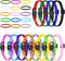 27Pcs Puppy Collars for Litter Adjustable Puppy Whelping Collars Soft Nylon Breakaway Puppy ID Collars with Safety Release Buckle for Newborn Pupp...