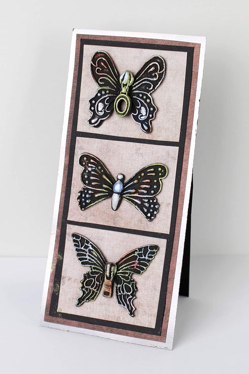 Katy Sue Butterfly Trio Silicone Mold for Cake Decorating & Crafting. Use with Fondant, Sugar Paste, Marzipan & Air Dry Clay. From Katy Sue Fondan...