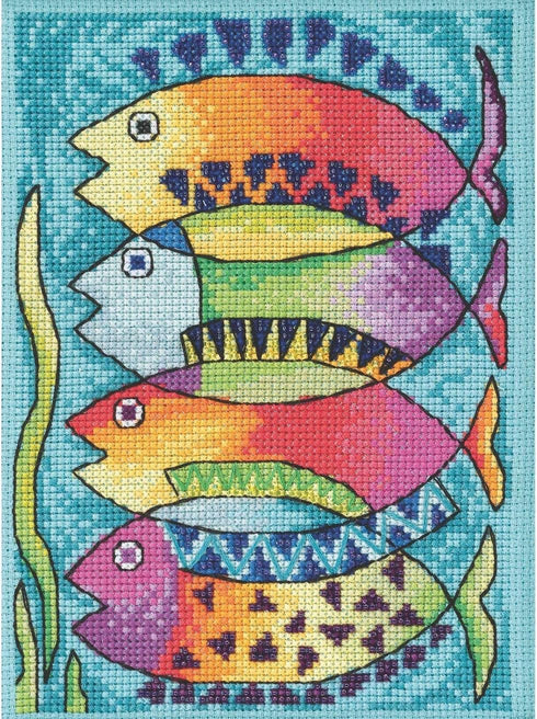 Mill Hill Counted Cross Stitch PECES, Multi...