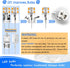 Dimmable G8 LED Light Bulbs 3W Equivalent 20W 25W Halogen 2700K Warm White 300lm AC120V T4 JCD Type Bi-Pin G8 Base for Under Cabinet Counter Puck ...