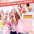 Crtiin 50 Pieces Baby Shower Pencils for Games Golf Half Pencils Mini Pencils for Baby Shower Girl Boy Presharpened Pencils with Erasers for Weddi...