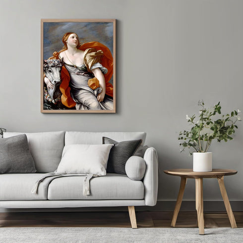 Posterizer 1 pcs-Europa and the Bull c. 1640 Painting poster-Religious Posters-Gifts for Christians -Decor for Church, Sunday School Classroom- un...