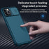 imluckies Compatible with iPhone 12 Pro Max Case with Camera Cover, Hard PC Back & Soft Bumper, Protective & Slim Fit, Camera Protection Case for ...