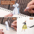 Vintage Fashion Stickers, 240 Pieces Retro Style Ladies Scrapbook Stickers Scrapbooking Supplies Kit, Sheer People Stickers for Junk Journals, Car...