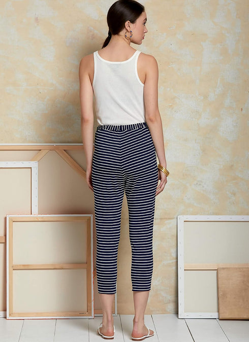 Vogue V9374ZZ Women's Loose Fitting Pants Sewing Patterns by Marcy Tilton, Sizes 16-26, White...