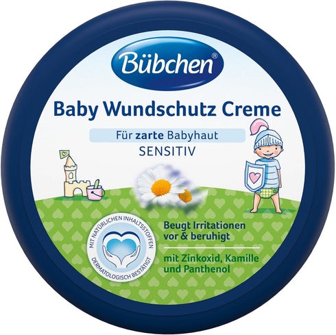 BUEBCHEN Wundschutz Baby Creme 150ml / 5.07 oz Anti-Sore Sore Protection...