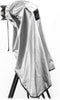 Movo CRC03 Extra-Long Camera Rain Coat Rain Cover for DSLR Cameras, Lens, and Tripod (Metallic Gray)...