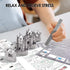 Piececool 3D Puzzles for Adults, London Tower Bridge Metal Models Kit, Famous Landmarks Architecture Building Blocks Models Kits, DIY Craft Toys G...