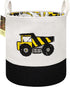 HUNRUNG Large Laundry Hamper,Cartoon Organizer Bin for Children Nursery,Toys,Laundry,Children Clothing,Gift Baskets(Engineering)...