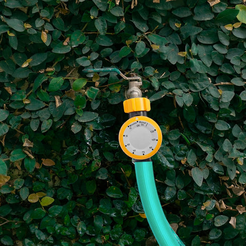 Mechanical Watering Hose Timer, Drip Irrigation Sprinkler Timer Outdoor Garden Irrigation Controller Timer, Watering Timer for Up to 2 Hours...