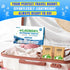 FIXSMITH Laundry Detergent Sheets - 100 Loads (50 Sheets) Fresh Linen Scent - Hypoallergenic,Eco Friendly Laundry Detergent Strips Ultra-Concentra...