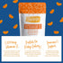 Smart for Life Vitamin C Gummies - Plant Based Vegan Vitamin C Gummies Natural Orange Flavor - Immune Support Gummies for Adults and Kids - Non-GM...