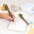 2 Pcs Wooden Turtle Pencils Hand Carved Sea Animal Life Cute Creative Stationery Twig Wood Pencils School & Office Supplies Unique Handmade Fun Pe...