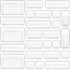 Vtopmart 25 PCS Clear Plastic Drawer Organizers Set, 4-Size Versatile Bathroom and Vanity Drawer Organizer Trays, Storage Bins for Makeup, Bedroom...