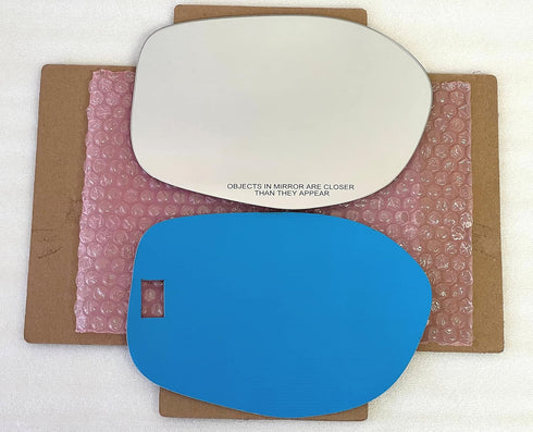 New Replacement Mirror Glass with Full Size Adhesive for 2014-2017 Honda Odyssey Passenger Side View Right RH...