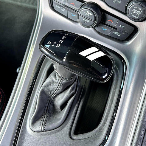 Gear Shift Knob Head Cover for Dodge Charger Challenger Accessories 2015-2023 2024 Durango 2016-2024 ABS Interior Shell Insert Decoration Protecto...