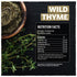 Eastanbul Wild Thyme, 1.76oz Mediterranean Zatar Thyme Seasoning, AKA Thymbra Spicata, Spiked thyme, For Tea & Culinary Seasoning, Dried Thyme Lea...