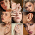 Subiceto 21 Pcs 16G Cartilage Earrings Hoop Studs for Women Men Stainless Steel Forward Labret Helix Piercing Jewelry Lip Ring Rook Daith Conch Tr...