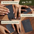Black Color 250 Small Coin Envelopes with Golden Glitter Pen 2 1/4 x 3 1/2 inches 130 gsm Seed Envelopes for Storage of Keys, Cards, Wage, Stamp C...