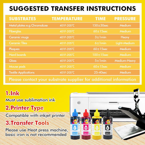 Koala Sublimation Paper 8.5x11 inches 150 Sheets Easy to DIY T-shirts, Tumblers, Mugs Only Compatible with Inkjet Sublimation Printer Sublimation ...