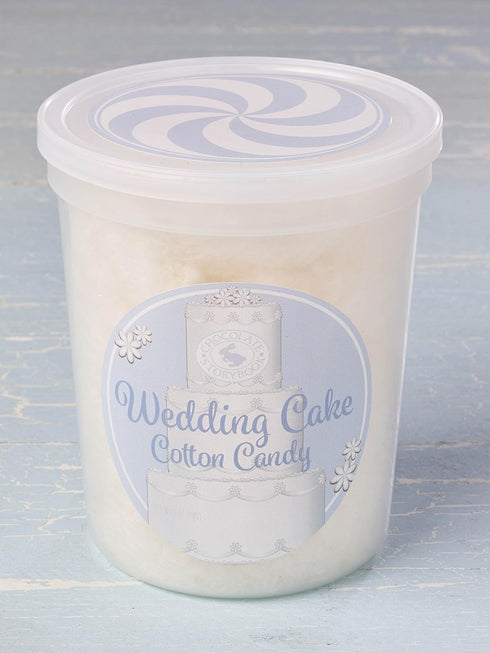 Wedding Cake Gourmet Flavored Cotton Candy – Unique Idea for Holidays, Birthdays, Gag Gifts, Party Favors...