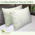 Four Seasons Essentials Body Size Waterproof Pillow Protector (Set of 1) - Natural Viscose derived from Bamboo Pillow Covers - Hypoallergenic Dust...