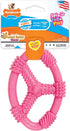 Nylabone Spin Tug & Play Pink Puppy Chew Toy for Teething - Puppy Supplies - Peanut Butter Flavor, Medium/Wolf (1 Count)...