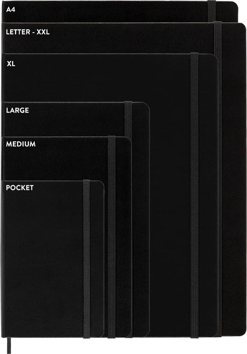 Moleskine Classic Notebook, Hard Cover, Large (5" x 8.25") Ruled/Lined, Sapphire Blue, 240 Pages...