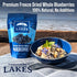 Thousand Lakes Freeze Dried Fruit - Blueberries 1.2 ounces | No Sugar Added | 100% Whole Blueberries...