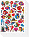 Tropical Fish Sea Ocean Stickers for Scrapbook Flashy (270 pcs, 10 Sheets)...