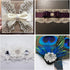 Wholesale 24PCS 16MM Small Clear Rhinestone Buttons Metal Crystal Glass Button Embellishments(Flatback)...