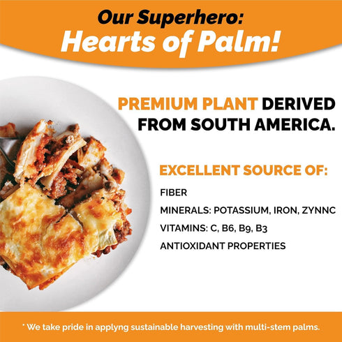 Palmini Lasagna Noodles | Low-Carb Pasta, Low-Calorie Hearts of Palm Pasta | Keto Pasta, Gluten Free, Vegan, Non-GMO, Plant Based Pasta, Healthy N...