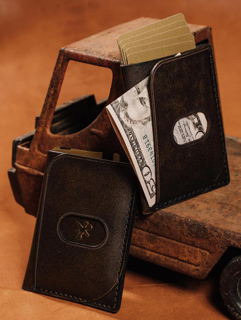 House of Jack Co. MERLIN Card Wallet | Slim Card Holder | Minimalist Wallet For Men | Multi-Card Capacity Front Pocket Wallet...