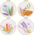 GetfuQi Embroidery Kit for Beginners -4 Sets Embroidery Kit for Adults,Easy Learn Hand Embroidery Set,Funny Plants Stamped Embroidery Starter Kit,...