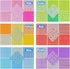 9.8X 9.8" 42Pcs Cotton Print Fabric Bundle Squares Pre-Cut Multicolor Design Printed Quilting Sewing Floral for Quilting Patchwork DIY Craft Scrap...